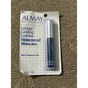 Almay Longer Lasting Lashes Waterproof Mascara Black 11446 New & Vintage, Rare‎
